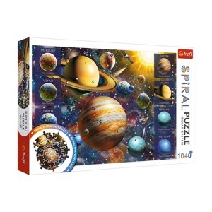 Trefl Spiral puzzle Naprendszer, 1040 részes