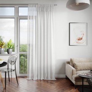 AmeliaHome Baya Pleat függöny, 140 x 250 cm