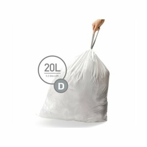 Simplehuman D szemeteszsák 20 L, 20 db