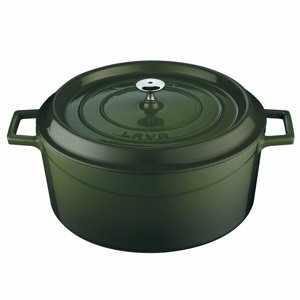 LAVA fém öntöttvas edény, átmérő 10 cm, zöld, 0,35 l