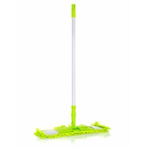 Brilanz zsenília mop teleszkópos rúddal120 cm, zöld