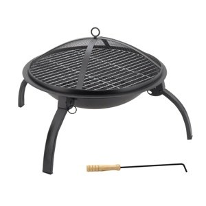 Cattara Vesuv tűzhely grillráccsal, átmérő: 48 cm