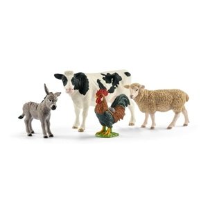 Schleich 42385 Háziállatok, 4 db