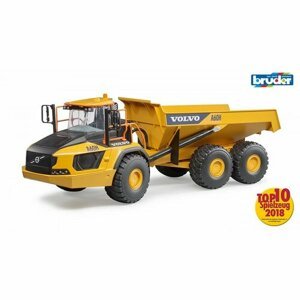 Bruder Forgónyerges Dumper Volvo, 68 x 22,5 x 22,5 cm